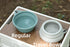 OHMO-Collapsible Dog Water Bowl No Spill from Car Movement(24oz Medium, Ash), Travel Dog Bowls, Less Splash Portable Pet Bowl for Road Trip, Cat T...